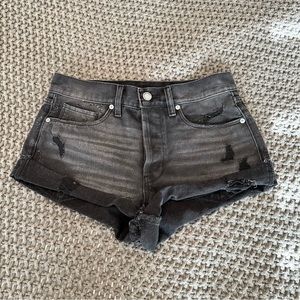 BLANK NYC Black Denim Shorts